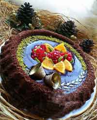 🍰تارت_کیک_شکلاتی_صدف پز🍰